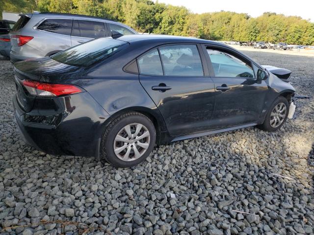 5YFEPMAE0MP162421 - 2021 TOYOTA COROLLA LE BLACK photo 3