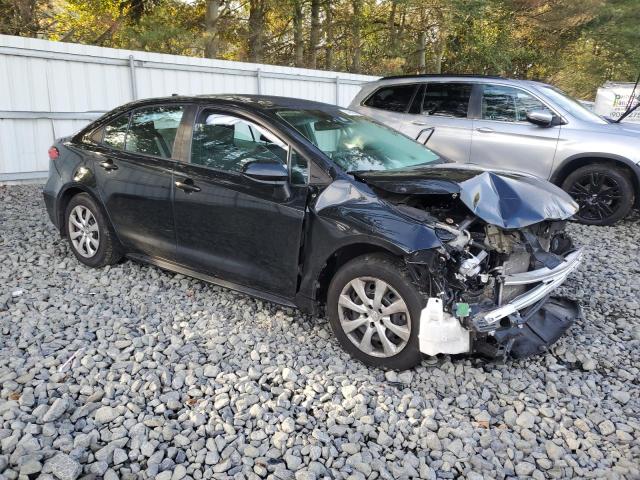 5YFEPMAE0MP162421 - 2021 TOYOTA COROLLA LE BLACK photo 4