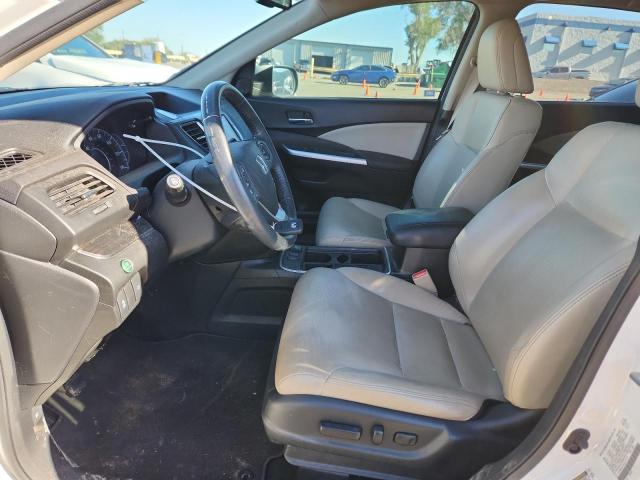 5J6RM4H76GL017179 - 2016 HONDA CR-V EXL WHITE photo 7