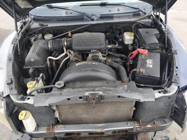 1D7HW42K35S136812 - 2005 DODGE DAKOTA SLT CHARCOAL photo 11
