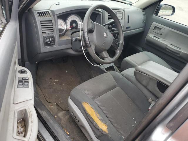1D7HW42K35S136812 - 2005 DODGE DAKOTA SLT CHARCOAL photo 8