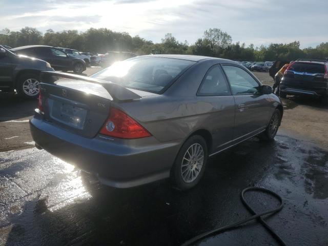 1HGEM22995L028372 - 2005 HONDA CIVIC EX ნაცრისფერი ფოტო 3