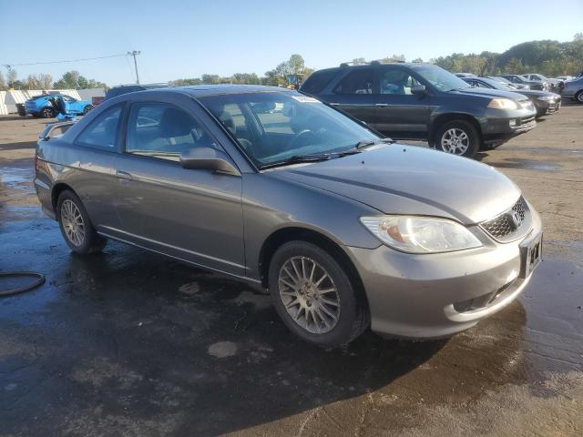 1HGEM22995L028372 - 2005 HONDA CIVIC EX ნაცრისფერი ფოტო 4