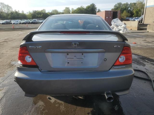 1HGEM22995L028372 - 2005 HONDA CIVIC EX ნაცრისფერი ფოტო 6