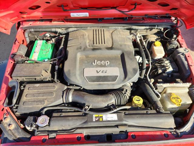 1C4BJWDG7GL199833 - 2016 JEEP WRANGLER U SPORT Qırmızı foto 12