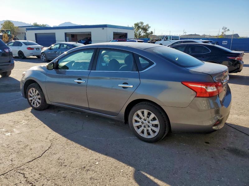 3N1AB7AP3KY314160 - 2019 NISSAN SENTRA S 灰色 照片 2