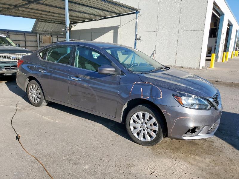 3N1AB7AP3KY314160 - 2019 NISSAN SENTRA S 灰色 照片 4