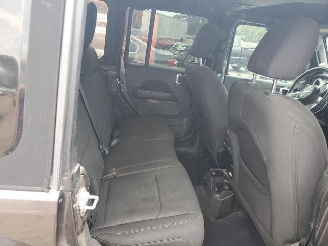 1C4HJXEN6JW331306 - 2018 JEEP WRANGLER U SAHARA Մոխրագույն լուսանկար 10
