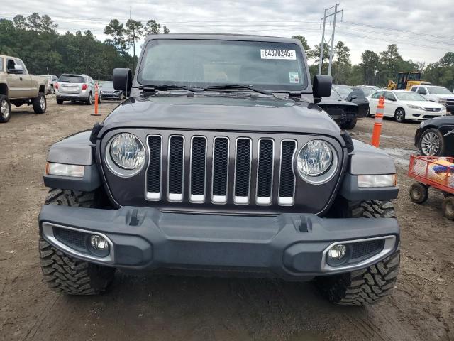 1C4HJXEN6JW331306 - 2018 JEEP WRANGLER U SAHARA Մոխրագույն լուսանկար 5