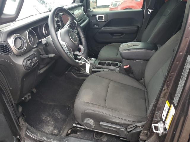 1C4HJXEN6JW331306 - 2018 JEEP WRANGLER U SAHARA Մոխրագույն լուսանկար 7