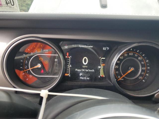 1C4HJXEN6JW331306 - 2018 JEEP WRANGLER U SAHARA Մոխրագույն լուսանկար 9