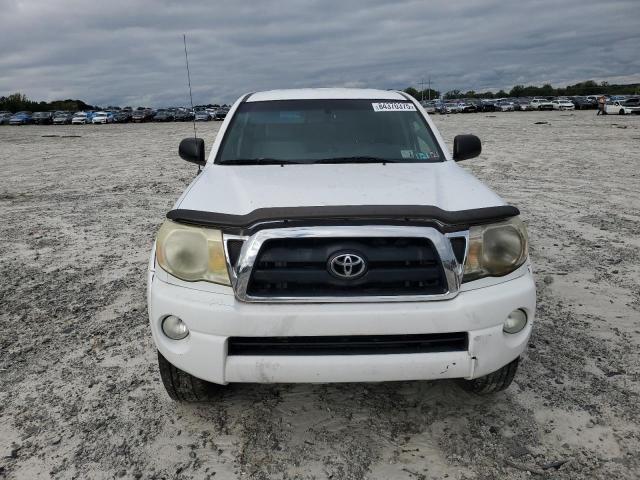 5TEUU42N75Z112713 - 2005 TOYOTA TACOMA ACCESS CAB WHITE photo 5