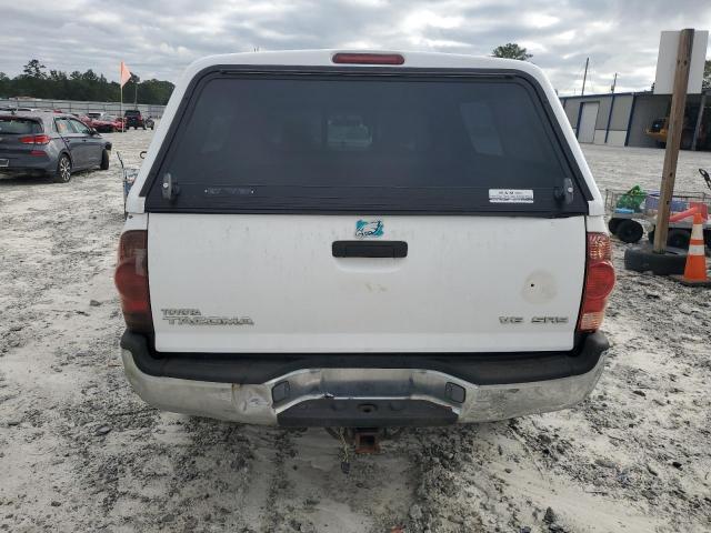 5TEUU42N75Z112713 - 2005 TOYOTA TACOMA ACCESS CAB WHITE photo 6