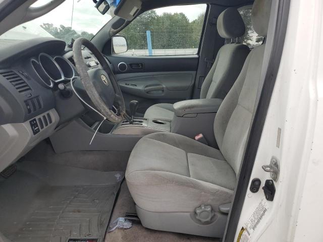 5TEUU42N75Z112713 - 2005 TOYOTA TACOMA ACCESS CAB WHITE photo 7