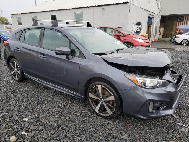 4S3GTAK67H3722881 - 2017 SUBARU IMPREZA SPORT GRAY photo 4