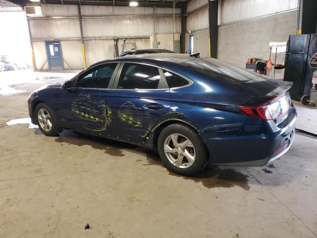 5NPEG4JA1MH067795 - 2021 HYUNDAI SONATA SE BLUE photo 2