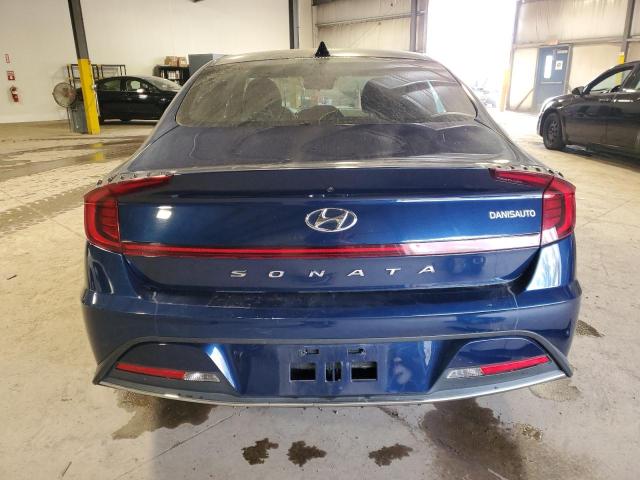 5NPEG4JA1MH067795 - 2021 HYUNDAI SONATA SE BLUE photo 6