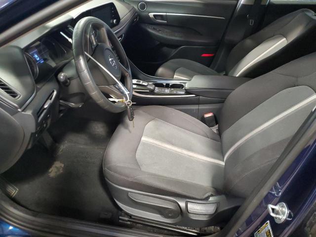 5NPEG4JA1MH067795 - 2021 HYUNDAI SONATA SE BLUE photo 7
