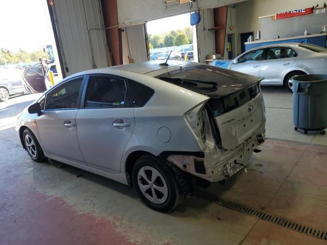 JTDKN3DU4D1693213 - 2013 TOYOTA PRIUS SILVER photo 2