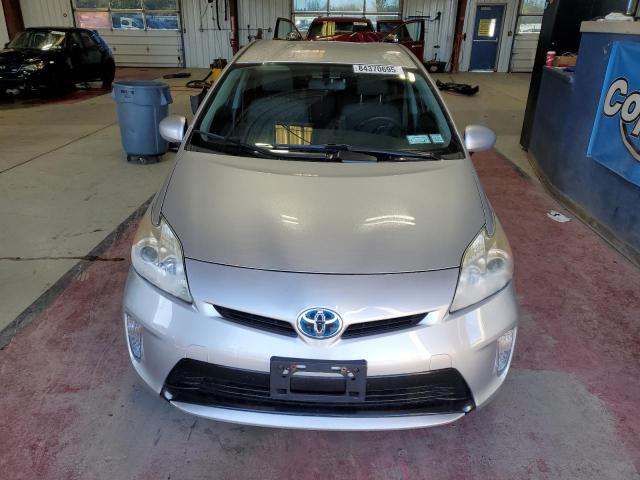 JTDKN3DU4D1693213 - 2013 TOYOTA PRIUS SILVER photo 5