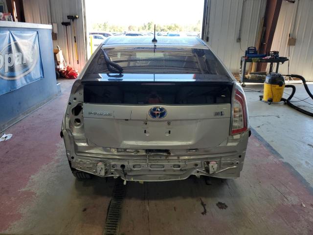 JTDKN3DU4D1693213 - 2013 TOYOTA PRIUS SILVER photo 6