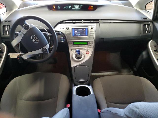 JTDKN3DU4D1693213 - 2013 TOYOTA PRIUS SILVER photo 8