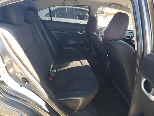 19XFB2F5XDE211075 - 2013 HONDA CIVIC LX GRAY photo 10