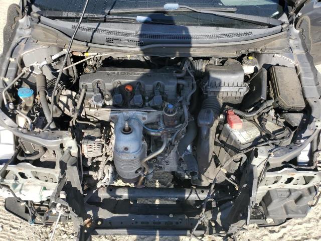 19XFB2F5XDE211075 - 2013 HONDA CIVIC LX GRAY photo 11