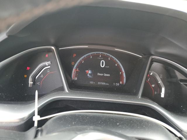 2HGFC4B8XKH307106 - 2019 HONDA CIVIC SPORT შავი ფოტო 9