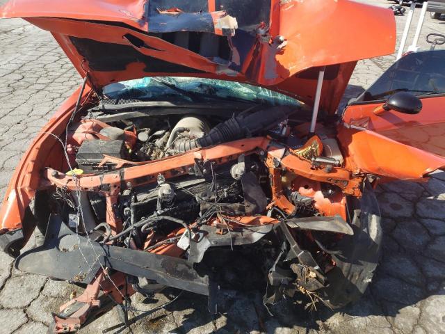 2B3LJ74W08H301698 - 2008 DODGE CHALLENGER SRT-8 ORANGE photo 11