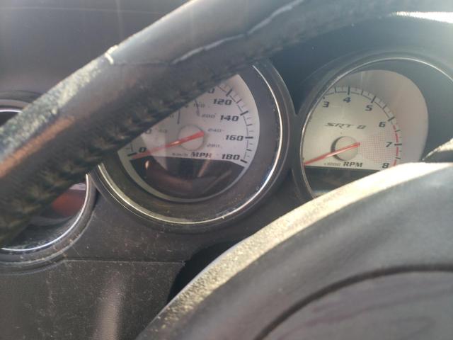 2B3LJ74W08H301698 - 2008 DODGE CHALLENGER SRT-8 ORANGE photo 9