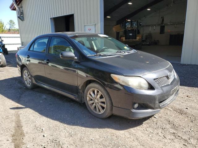 2T1BU40E19C072845 - 2009 TOYOTA COROLLA BASE Սև լուսանկար 4