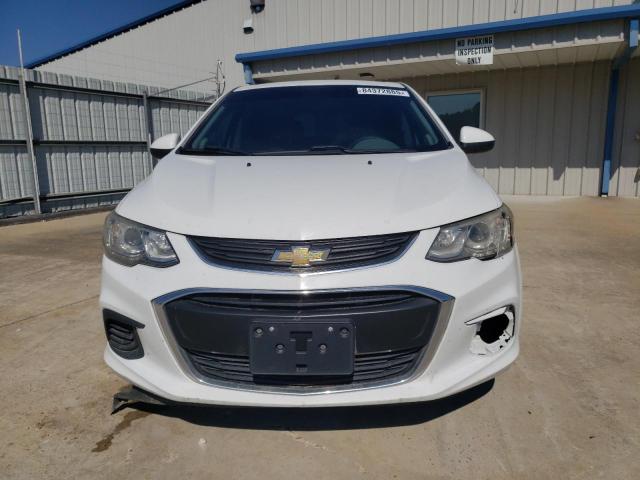 1G1JG6SH8H4172859 - 2017 CHEVROLET SONIC WHITE photo 5