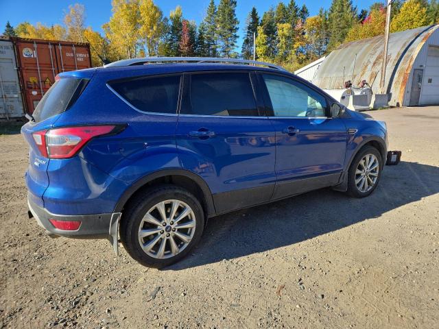 1FMCU9J91JUD45482 - 2018 FORD ESCAPE TITANIUM Көк фото 3