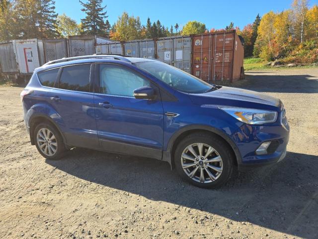 1FMCU9J91JUD45482 - 2018 FORD ESCAPE TITANIUM Көк фото 4