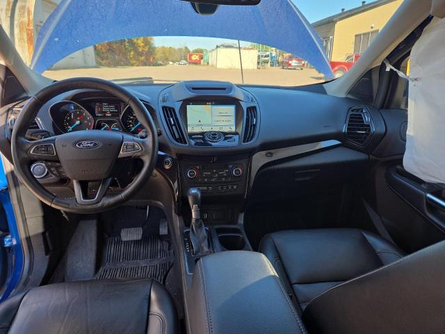 1FMCU9J91JUD45482 - 2018 FORD ESCAPE TITANIUM Көк фото 8