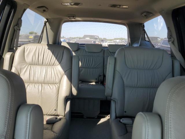 5FNRL38768B016265 - 2008 HONDA ODYSSEY EXL BLUE photo 10