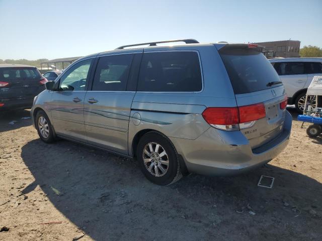 5FNRL38768B016265 - 2008 HONDA ODYSSEY EXL BLUE photo 2