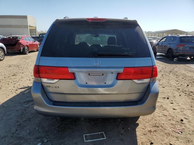 5FNRL38768B016265 - 2008 HONDA ODYSSEY EXL BLUE photo 6