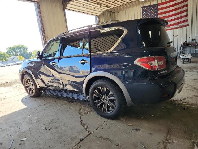 JN8AY2NE0H9705941 - 2017 NISSAN ARMADA PLATINUM 蓝色 照片 2