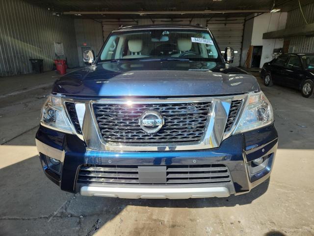 JN8AY2NE0H9705941 - 2017 NISSAN ARMADA PLATINUM 蓝色 照片 5
