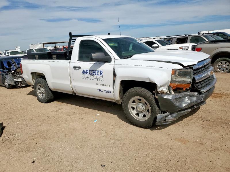 1GCNCNEC3JZ203717 - 2018 CHEVROLET SILVERADO C1500 Blanco foto 4