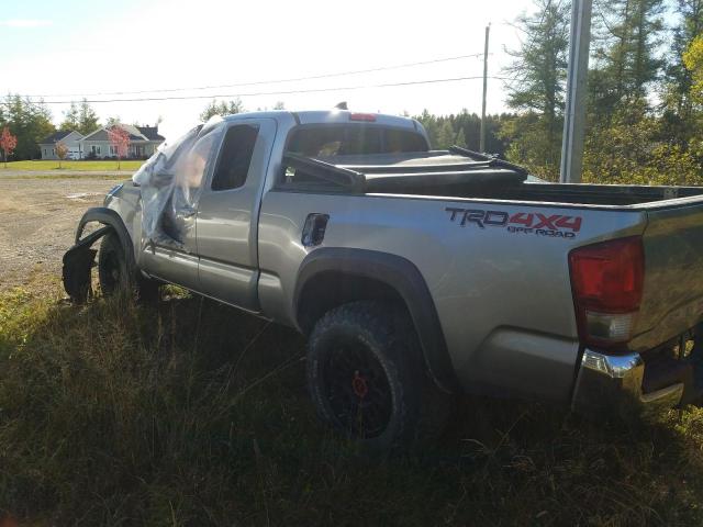 5TFSZ5AN5HX073146 - 2017 TOYOTA TACOMA ACCESS CAB GRAY photo 2