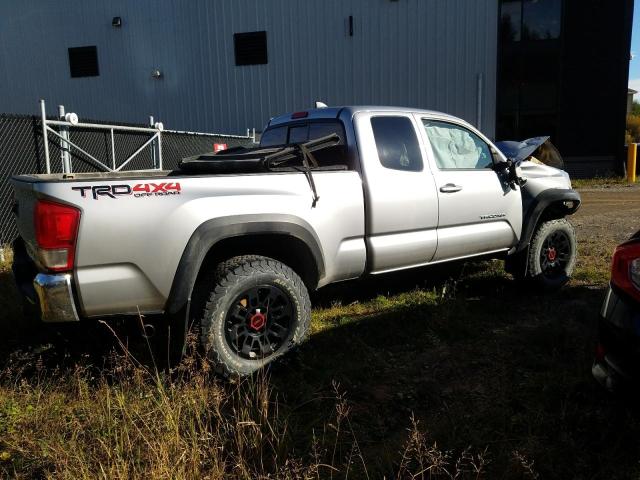 5TFSZ5AN5HX073146 - 2017 TOYOTA TACOMA ACCESS CAB GRAY photo 3