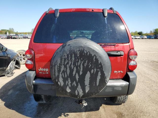 1J4GL48K56W199081 - 2006 JEEP LIBERTY SPORT წითელი ფოტო 6