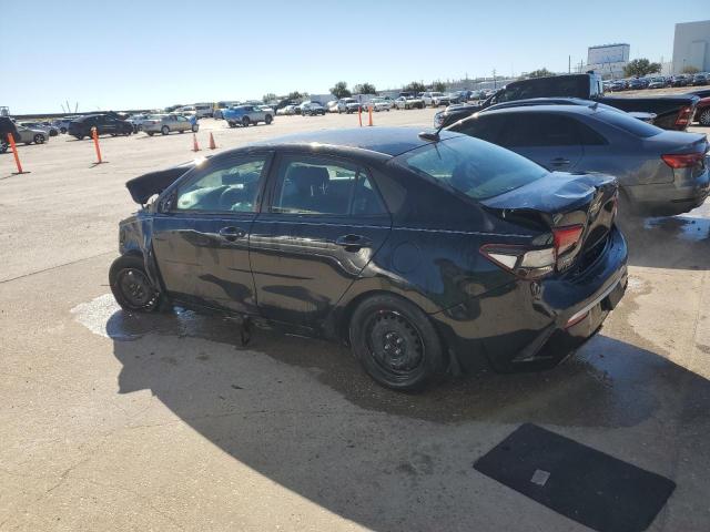 3KPA24AD7PE621891 - 2023 KIA RIO LX BLACK photo 2