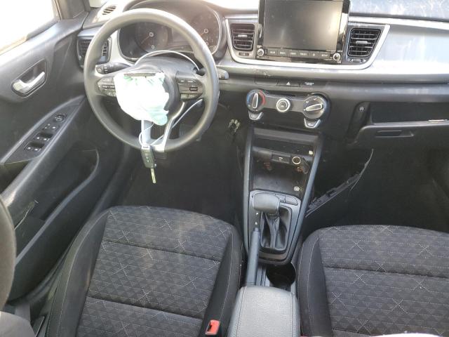 3KPA24AD7PE621891 - 2023 KIA RIO LX BLACK photo 8