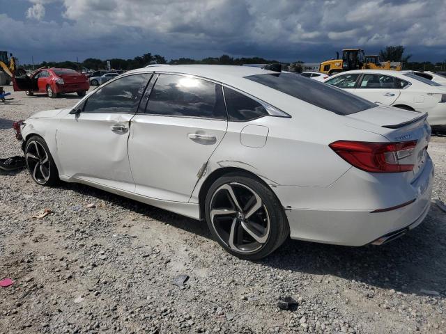 1HGCV1F38NA077997 - 2022 HONDA ACCORD SPORT WHITE photo 2