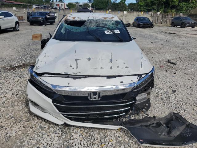 1HGCV1F38NA077997 - 2022 HONDA ACCORD SPORT WHITE photo 5