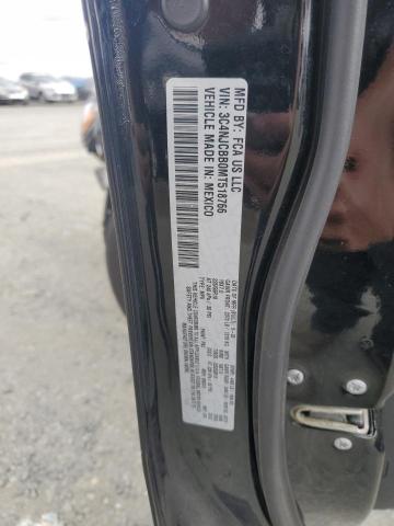 3C4NJCBB0MT518766 - 2021 JEEP COMPASS LATITUDE BLACK photo 14